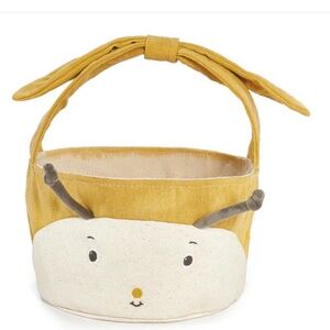 NWT Bunnies By The Bay Bug Bucket Easter Basket (100% Cotton, Washable)